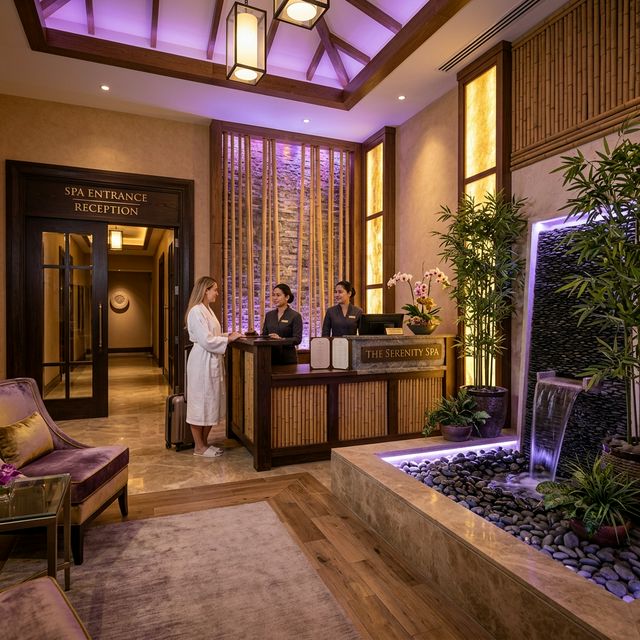 Spa reception